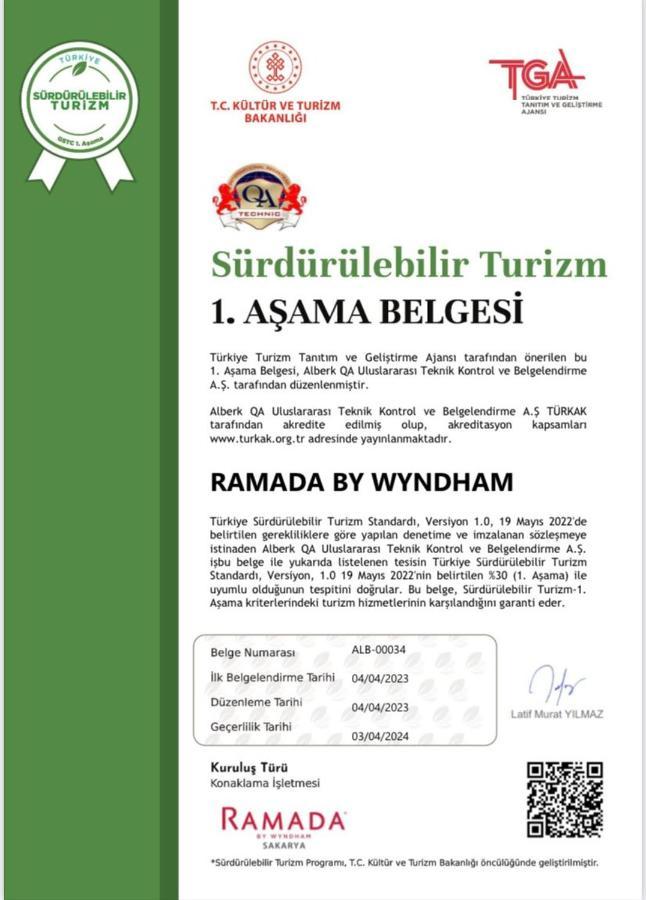 Ramada By Wyndham Sakarya Hotel Exterior photo